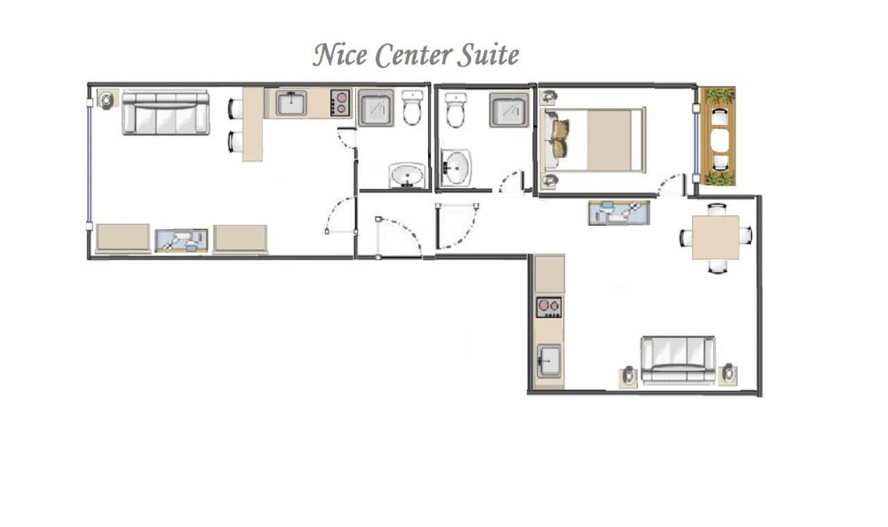 Nice Centre Flat - Modern, Quiet And Brand New ภายนอก รูปภาพ
